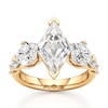 Thumbnail Image 1 of J'Lure Lozenge Step-Cut Lab-Grown Diamond Engagement Ring 5-1/3 ct tw 18K Yellow Gold
