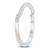 Thumbnail Image 2 of Pnina Tornai Baguette & Round-Cut Diamond Contour Anniversary Ring 1/4 ct tw 14K White Gold