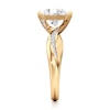 Thumbnail Image 3 of J'Lure Octagon Brilliant-Cut Lab-Grown Diamond Bypass Engagement Ring 2-1/6 ct tw 18K Yellow Gold
