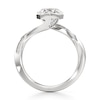 Thumbnail Image 2 of J'Lure Octagon Brilliant-Cut Lab-Grown Diamond Bypass Engagement Ring 2-1/6 ct tw 18K White Gold