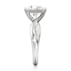 Thumbnail Image 3 of J'Lure Octagon Brilliant-Cut Lab-Grown Diamond Bypass Engagement Ring 2-1/6 ct tw 18K White Gold