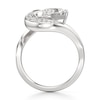 Thumbnail Image 2 of J'Lure Pear Step-Cut Lab-Grown Diamond Engagement Ring 2 ct tw 18K White Gold