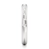 Thumbnail Image 3 of J'Lure Baguette-Cut Lab-Grown Diamond Contour Wedding Band 3/8 ct tw 18K White Gold