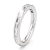 Thumbnail Image 4 of J'Lure Baguette-Cut Lab-Grown Diamond Contour Wedding Band 3/8 ct tw 18K White Gold
