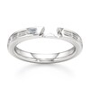 Thumbnail Image 1 of J'Lure Baguette-Cut Lab-Grown Diamond Contour Wedding Band 1/3 ct tw 18K White Gold