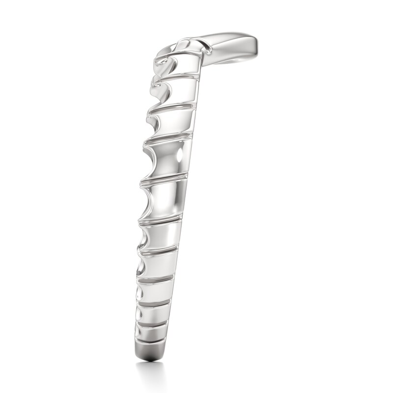 Main Image 3 of J'Lure Contour Wedding Band 18K White Gold