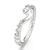 Thumbnail Image 4 of J'Lure Contour Wedding Band 18K White Gold