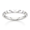 Thumbnail Image 1 of J'Lure Contour Wedding Band 18K White Gold