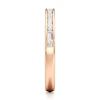 Thumbnail Image 3 of J'Lure Baguette & Round-Cut Lab-Grown Diamond Wedding Band 1/3 ct tw 18K Rose Gold