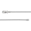 Thumbnail Image 2 of Box Chain Necklace 1.3mm Solid Sterling Silver 24"