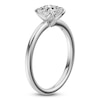 Thumbnail Image 2 of Certified Princess-Cut Diamond Solitaire Engagement Ring 1 ct tw Platinum (VS2/F)