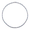 Thumbnail Image 1 of Le Vian Natural Montana Sapphire & Pink Sapphire Necklace 14K Vanilla Gold 17"