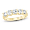 Thumbnail Image 1 of Lab-Grown Diamond Five-Stone Anniversary Ring 1-1/2 ct tw 14K Yellow Gold