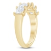 Thumbnail Image 2 of Princess-Cut Lab-Grown Diamond Five-Stone Anniversary Ring 2 ct tw 14K Yellow Gold