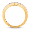 Thumbnail Image 2 of Brilliant Moments Diamond Multi-Row Fashion Ring 2 ct tw 14K Yellow Gold