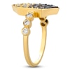 Thumbnail Image 3 of Le Vian Chocolate Ombré Diamond Kite Ring 1 ct tw 14K Honey Gold