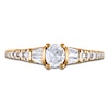 Thumbnail Image 3 of Brilliant Moments Oval-Cut Diamond Engagement Ring 7/8 ct tw 14K Yellow Gold