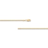 Thumbnail Image 2 of Glitter Rope Chain Necklace 2mm Semi-Solid 10K Yellow Gold 16"