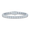 Thumbnail Image 1 of Jared Signature Collection Lab-Grown Diamond Tennis Bracelet 15 ct tw 14K White Gold 7"