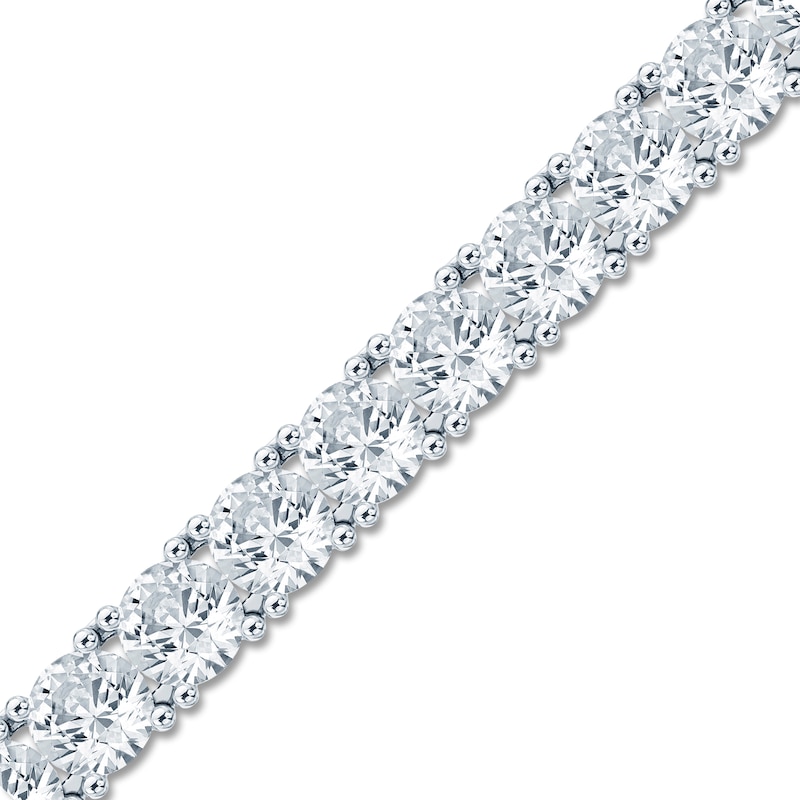 Main Image 2 of Jared Signature Collection Lab-Grown Diamond Tennis Bracelet 15 ct tw 14K White Gold 7"