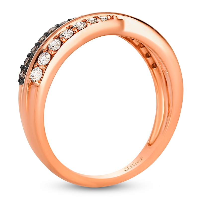 Main Image 2 of Le Vian Diamond Ring 1/2 ct tw 14K Strawberry Gold