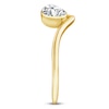 Thumbnail Image 3 of Jared Signature Pear-Shaped Lab-Grown Diamond Solitaire Ring 1 ct tw 14K Yellow Gold
