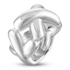 Thumbnail Image 2 of Unspoken Crossover Ring 15mm Semi-Solid Sterling Silver