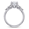 Thumbnail Image 4 of Certified Cushion-Cut Lab-Grown Diamond Engagement Ring 2-1/3 ct tw 14K White Gold