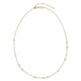 Constellations by Jared Lab-Grown Diamond Aquarius Necklace 3/4 ct tw 10K Yellow Gold 18"