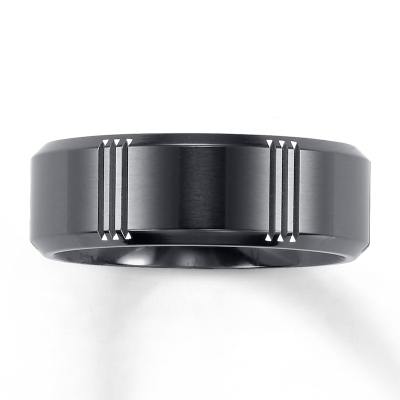 Main Image 1 of Wedding Band Titanium 8mm