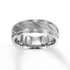 Thumbnail Image 0 of Women's Wedding Band White Tungsten Carbide 7mm