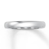 Thumbnail Image 0 of 4mm Wedding Band White Tungsten Carbide