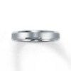 Thumbnail Image 1 of Wedding Band White Tungsten Carbide 4mm