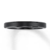 Thumbnail Image 1 of 3mm Wedding Band Black Tungsten Carbide