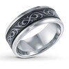 Thumbnail Image 0 of 9mm Celtic Design Wedding Band Tungsten Carbide