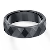 Thumbnail Image 1 of Wedding Band Black Tungsten Carbide 7mm