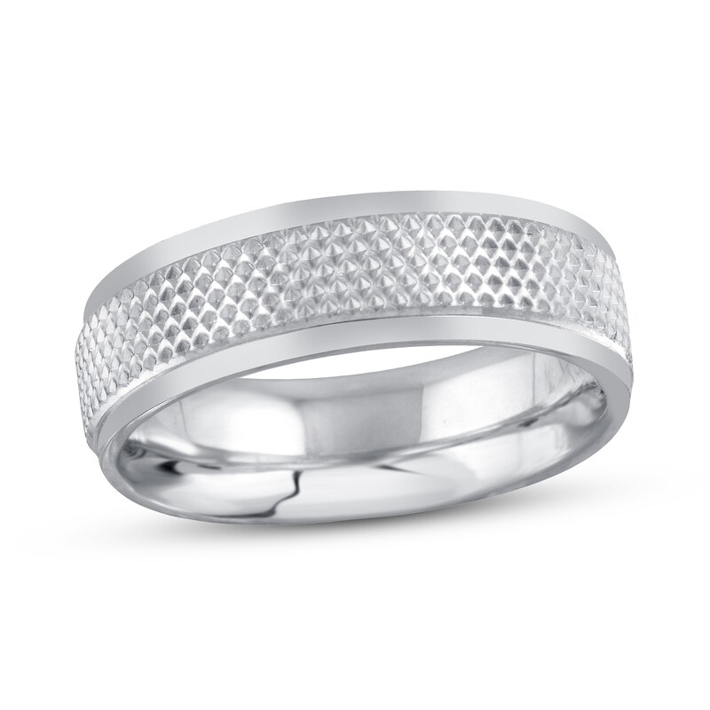 Men's Wedding Band Stainless Steel 7mm