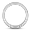 Thumbnail Image 1 of White Tungsten Carbide Wedding Band