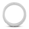 Thumbnail Image 2 of White Tungsten Carbide Wedding Band