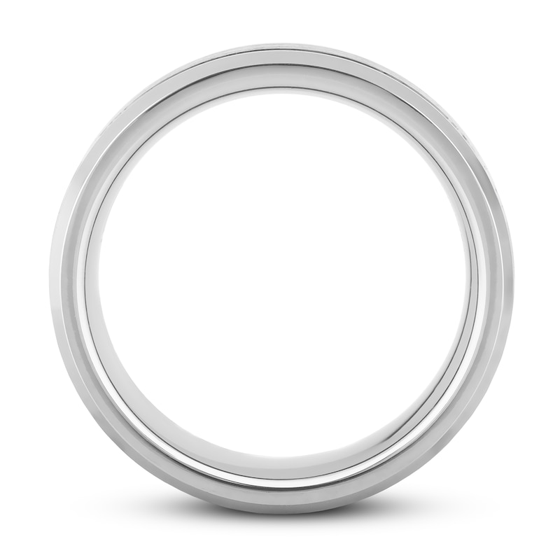 Main Image 3 of 8mm Wedding Band Tungsten Carbide
