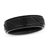Thumbnail Image 1 of Black Tungsten Carbide Wedding Band