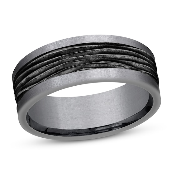 Jared The Galleria Of Jewelry Wedding Band Titanium/Tantalum