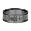 Thumbnail Image 3 of Wedding Band Tantalum/14K White Gold