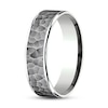 Thumbnail Image 2 of Wedding Band Tantalum/14K White Gold