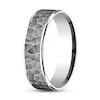 Thumbnail Image 1 of Wedding Band Tantalum/14K White Gold