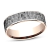 Thumbnail Image 1 of Wedding Band Tantalum/14K Rose Gold