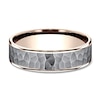 Thumbnail Image 3 of Wedding Band Tantalum/14K Rose Gold