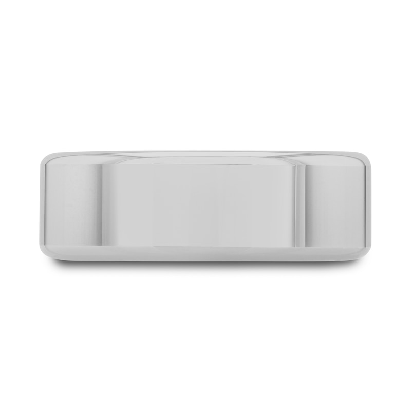 Main Image 3 of High Polish Wedding Band Tungsten 8mm
