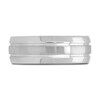 Thumbnail Image 3 of Grooved Wedding Band Titanium 8mm