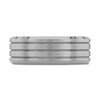 Thumbnail Image 3 of Grooved Wedding Band Titanium 9mm